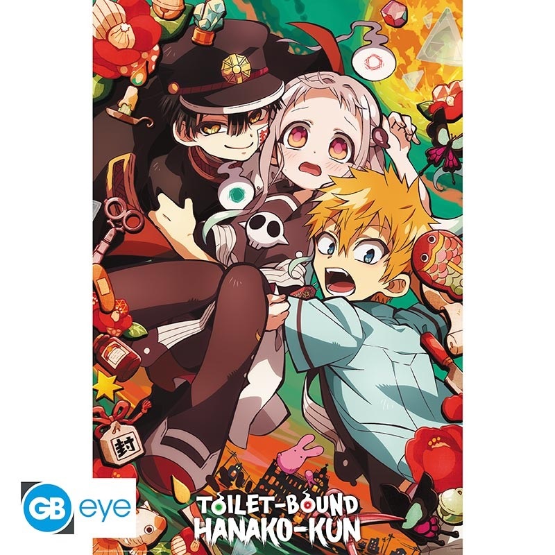 Toilet-bound Hanako-kun "Kamome Academy" 91.5x61 cm poszter