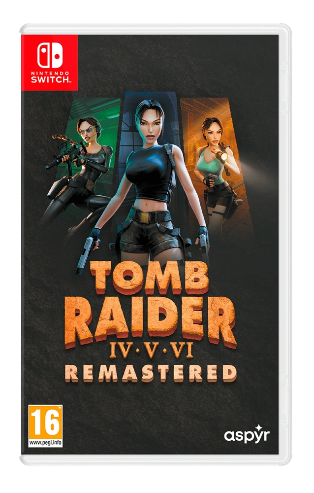 Tomb Raider IV-VI Remastered Starring Lara Croft Nintendo Switch játék