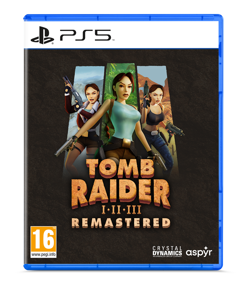 Tomb Raider I-III Remastered Starring Lara Croft PS5 játékszoftver