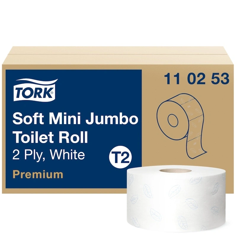 Tork 110253 Prémium Soft Mini Jumbo 12 tek. 2 rét. toalettpapír