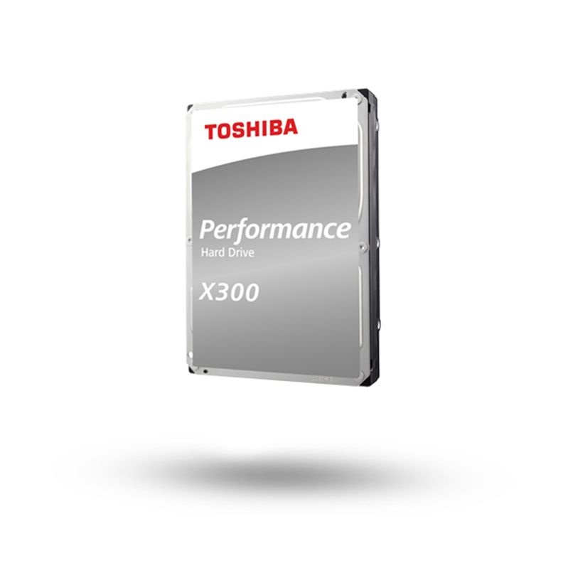 Toshiba Belső HDD 3.5" - X300 High-Performance 10TB (Retail; asztali munkaállomások, médiaközpontok; 256MB / 7200RPM)