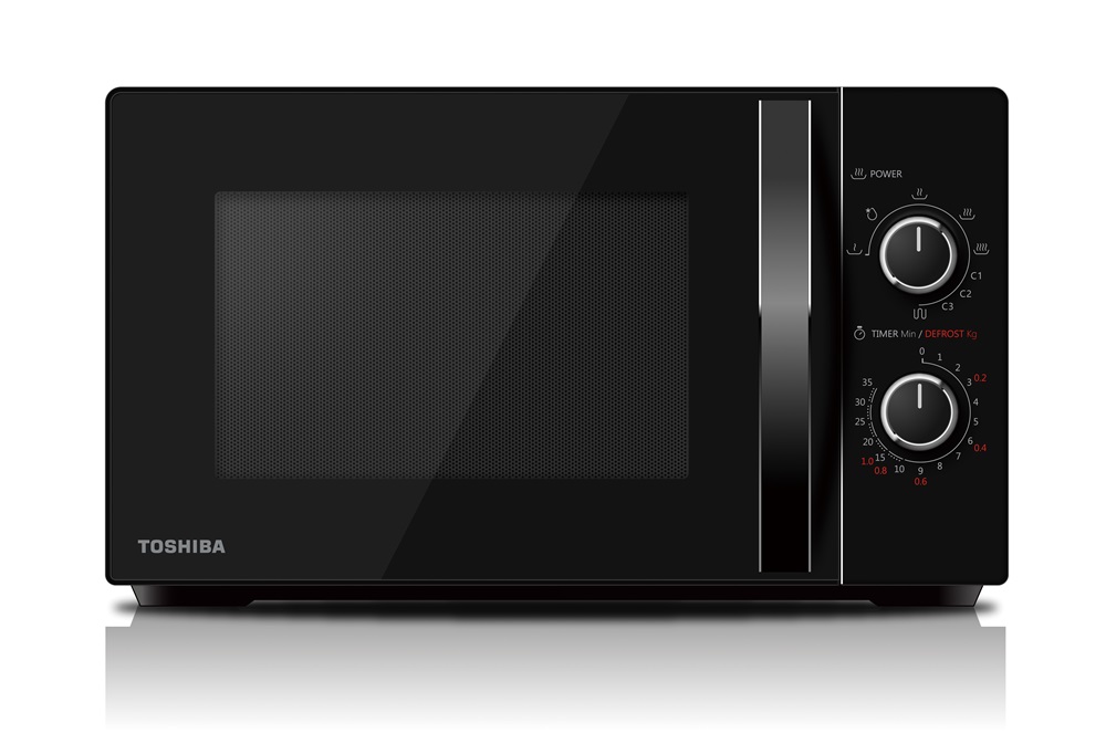 Toshiba MWP-MG20P BK 1000W 20L fekete mikrohullámú sütő