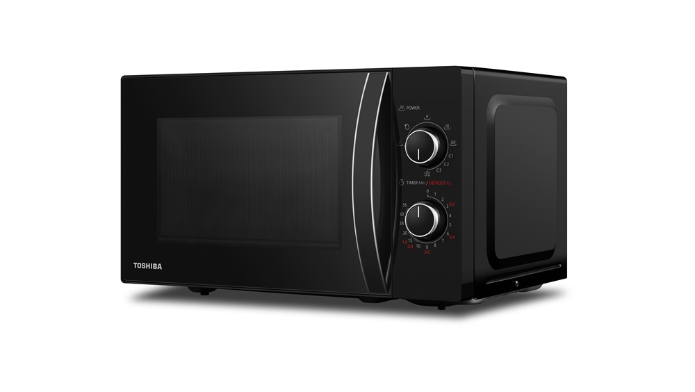 Toshiba MWP-MG20P BK 1000W 20L fekete mikrohullámú sütő