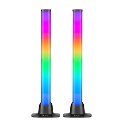 Tracer TRAOSW47008 Ambience Smart Desk 5 W/10 világítási mód/USB/Bluetooth 5.0/RGB világítás/fekete/gamer/asztali lámpa