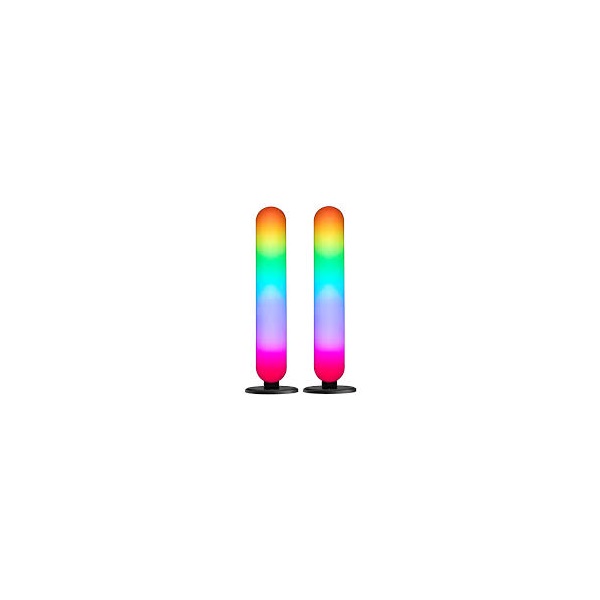 Tracer TRAOSW47245 Ambience Smart Flow 5 W/12 háttérvilágítási mód/RGB világítás/fekete/gamer/asztali lámpa szett