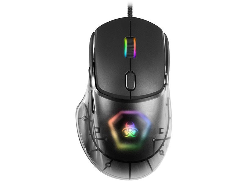 Tracer Neon GameZone USB RGB fekete/átlátszó egér