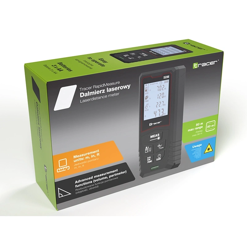Tracer RapidMeasure 50m lézeres távolságmérő