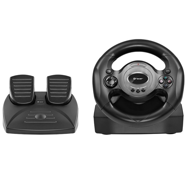Tracer TRAJOY46765 Rayder 4in1 PC/PS3/PS4/Xbox One fekete gamer kormány + pedál (Használt - B)