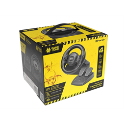 Tracer TRAJOY46765 Rayder 4in1 PC/PS3/PS4/Xbox One fekete gamer kormány + pedál (Használt - B)