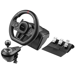 Tracer TRAJOY47345 SimRacer GameZone PS3/PS4/PC/Xbox 360/One/Series/Nintendo Switch 6in1 kormány+pedál+váltó (Újszerű)