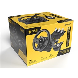 Tracer TRAJOY47345 SimRacer GameZone PS3/PS4/PC/Xbox 360/One/Series/Nintendo Switch 6in1 kormány+pedál+váltó (Újszerű)