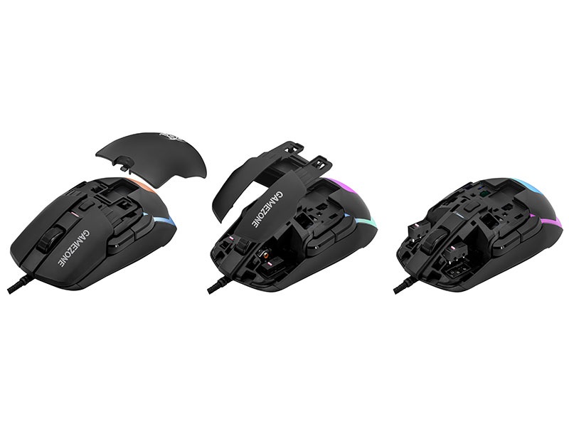 Tracer TRAMYS47507 Master GameZone RGB PixArt fekete vezetékes optikai egér