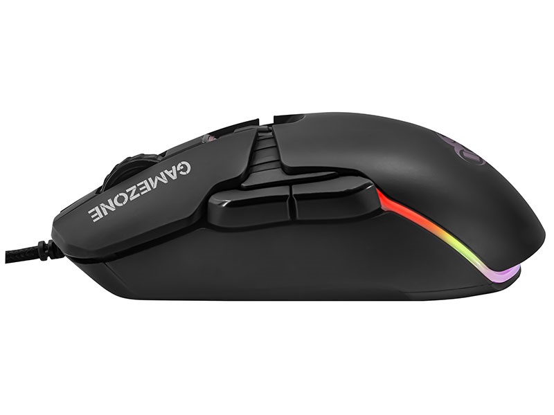 Tracer TRAMYS47507 Master GameZone RGB PixArt fekete vezetékes optikai egér