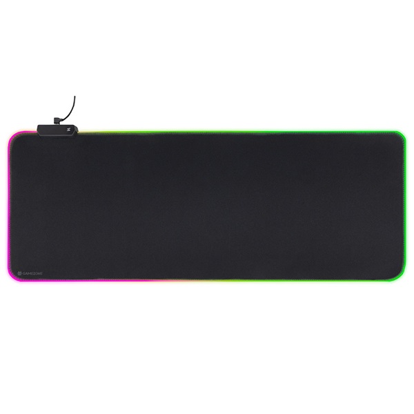 Tracer TRAPAD47549 Maxi RGB GameZone 800x300 mm RGB világítás szövet fekete billentyűzet és egérpad