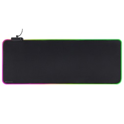 Tracer TRAPAD47549 Maxi RGB GameZone 800x300 mm RGB világítás szövet fekete billentyűzet és egérpad
