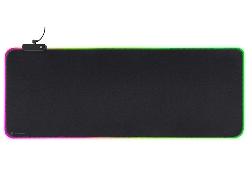 Tracer TRAPAD47549 Maxi RGB GameZone 800x300 mm RGB világítás szövet fekete billentyűzet és egérpad