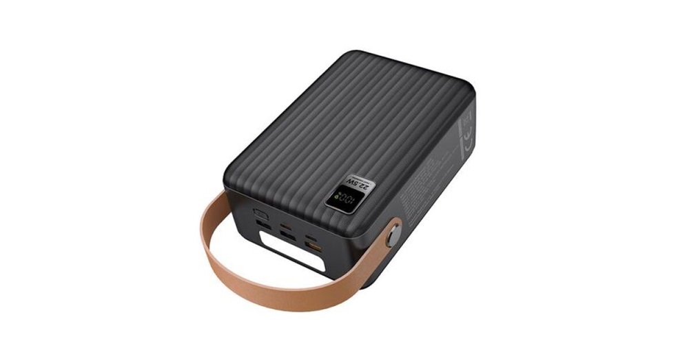 Tracer Vouge 8, 80,000 mAh 7 portos Quick Charge 3.0 fekete hordozható power bank