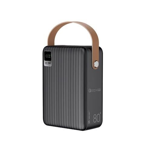 Tracer Vouge 8, 80,000 mAh 7 portos Quick Charge 3.0 fekete hordozható power bank