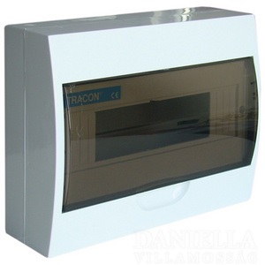 Tracon EDFK-12/1 falon kivüli 1/12 elosztó doboz
