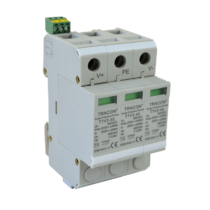 Tracon ESPD1+2-12.5-4P cserélhető betéttel T1+T2 AC típusú túlfeszültség levezető