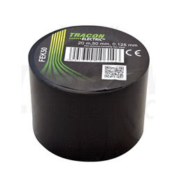 Tracon FEK50 50 mm x 20 m fekete szigetelőszalag