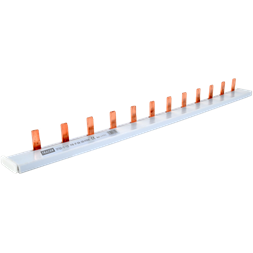 Tracon TFSS-1 csapos kivitelű max.63A/ 230/400VAC/1P/ 56modul/ 1m soroló sín