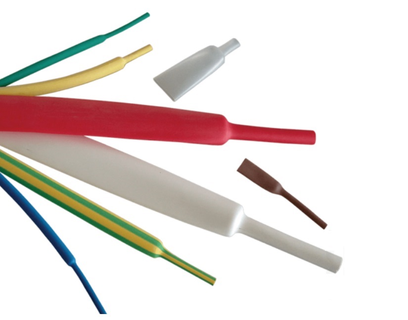 Tracon ZS016 1,6-0,8 mm 10db/csomag fekete zsugorcső
