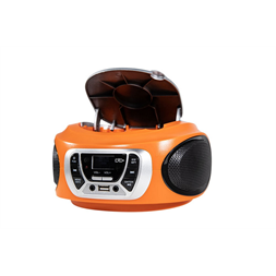 Trevi CMP 510 DAB hordozható CD/DAB/DAB+/FM/AUX/USB narancssárga boombox