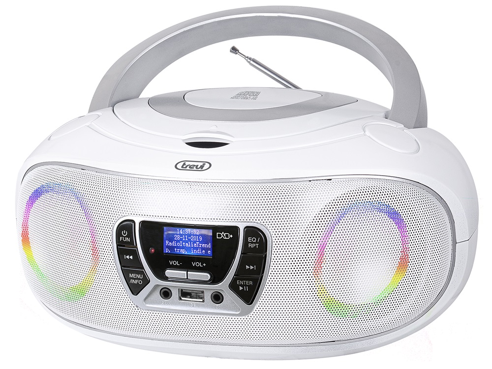 Trevi CMP 583 DAB hordozható USB/FM/AUX/CD boombox