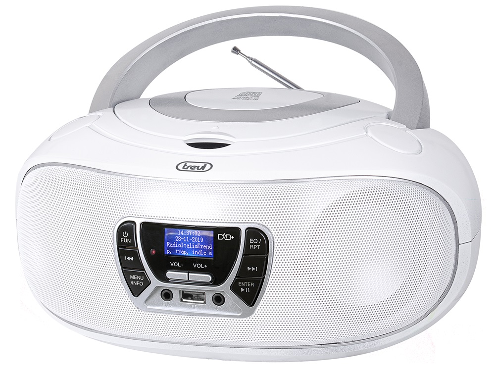 Trevi CMP 583 DAB hordozható USB/FM/AUX/CD boombox