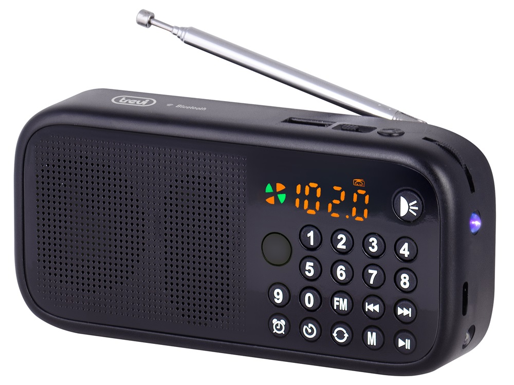 Trevi DR 7F40 hordozható Bluetooth/USB/microSD/FM hangszórós rádió