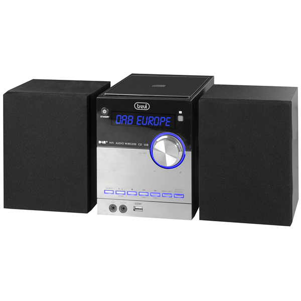 Trevi HCX 10D8 DAB kompakt Hi-Fi rendszer
