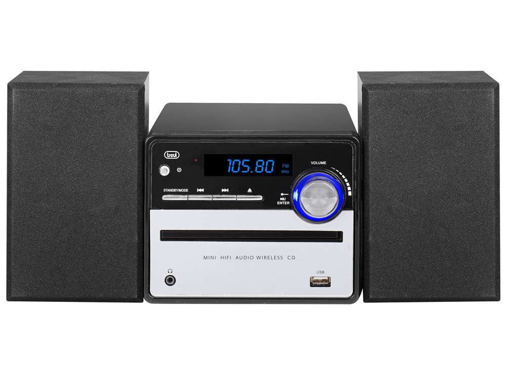 Trevi HCX 10F6 mini sztereo Hi-Fi rendszer