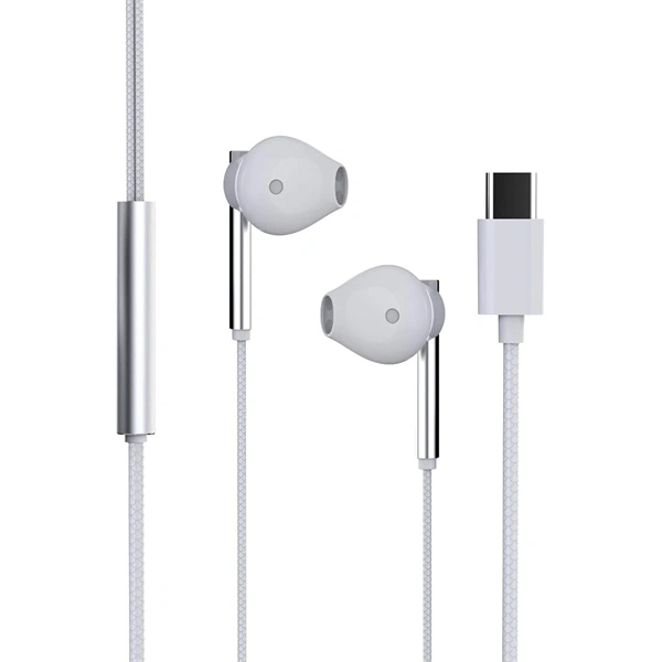 Trevi HMP 700C USB-C fehér mikrofonos fülhallgató