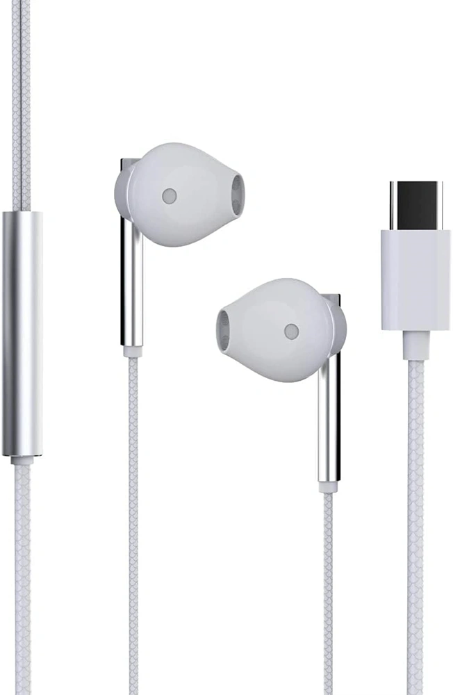 Trevi HMP 700C USB-C fehér mikrofonos fülhallgató