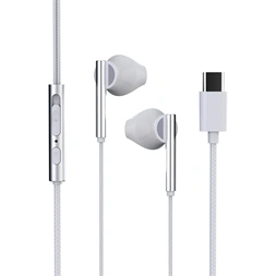 Trevi HMP 700C USB-C fehér mikrofonos fülhallgató