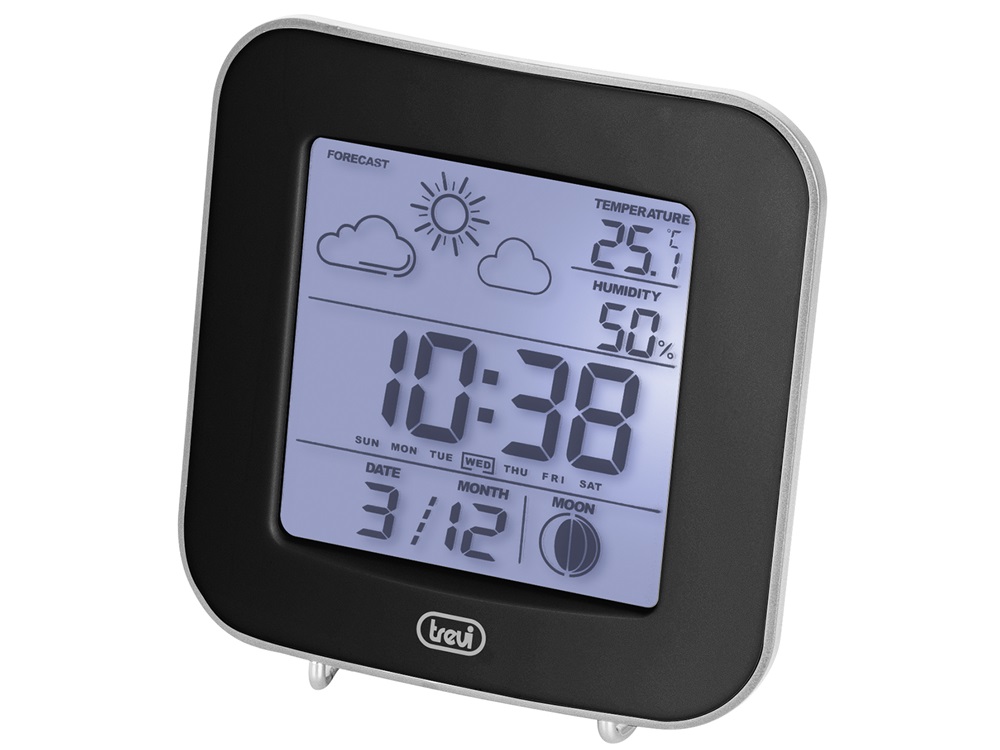 Trevi ME 3106 Mini fekete időjárás állomás