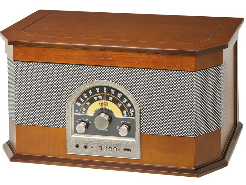 Trevi TT 1040 E USB/Bluetooth fa retro bakelit lemezjátszó