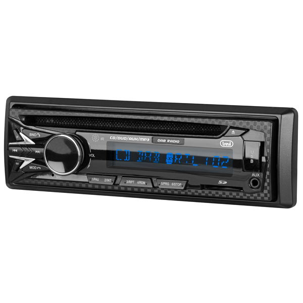 Trevi XCD 5790DAB CD/DVD/DAB+/FM/Bluetooth/SD autóhifi fejegység