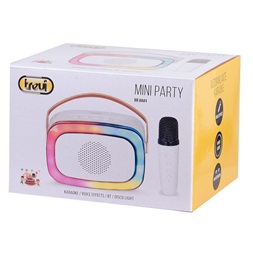 Trevi XR8A01 hordozható fehér gyermek Bluetooth party box (Újracsomagolt)