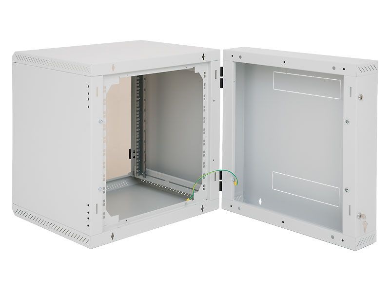 Triton 19" 12U 515mm mély kétrészes fali rack szekrény