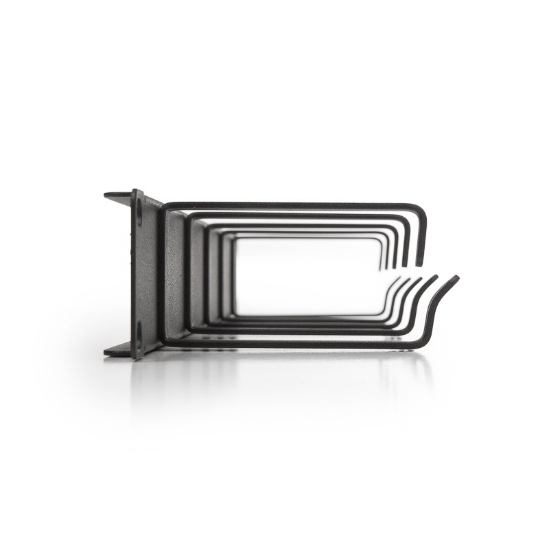 KE-Line 19" 1U fém patch rendező panel 73 mm-es gyűrűkkel