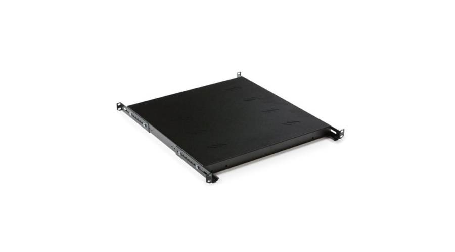 Triton 19“ 350mm perforált polc, 1U, terhelhetősége 50kg
