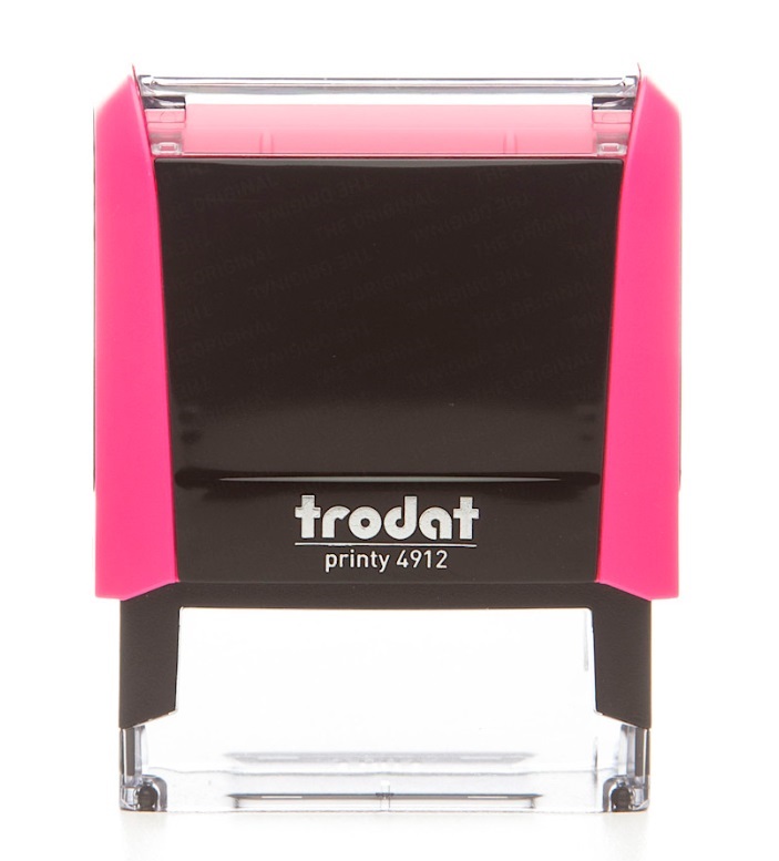 Trodat 4912 Printy 4.0 neon pink bélyegző