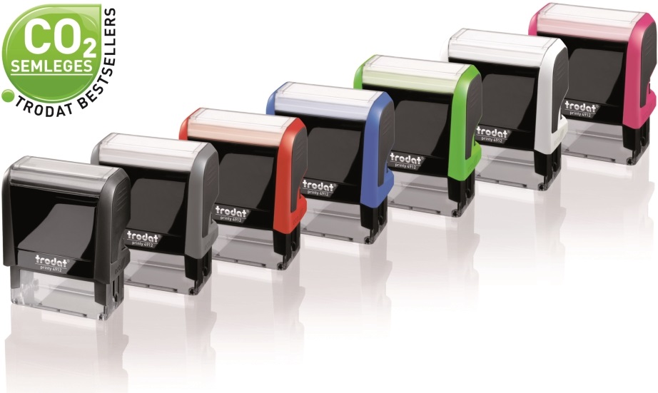 Trodat 4912 Printy 4.0 neon sárga bélyegző