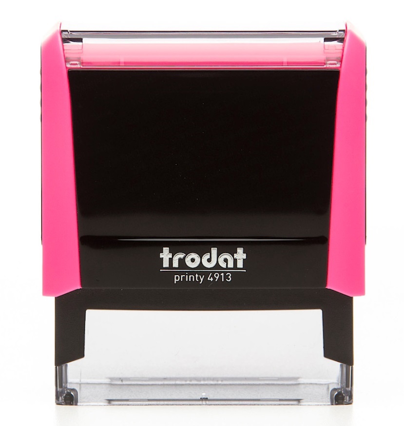Trodat 4913 Printy 4.0 neon pink bélyegző