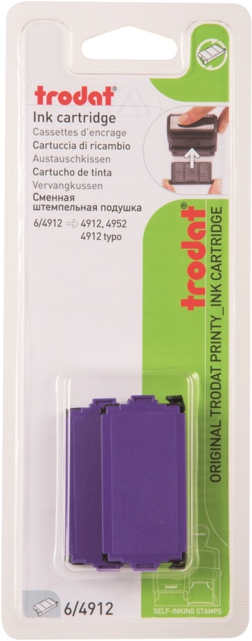 Trodat 6/4912 2db lila bélyegzőpárna