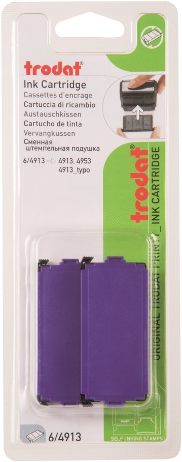 Trodat 6/4913 2db lila bélyegzőpárna