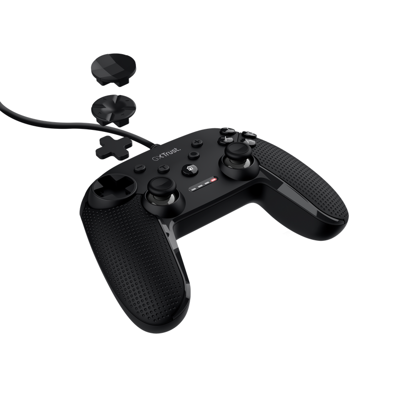 Trust 24789 GXT541 Muta PC/Nintendo Switch vezetékes fekete kontroller
