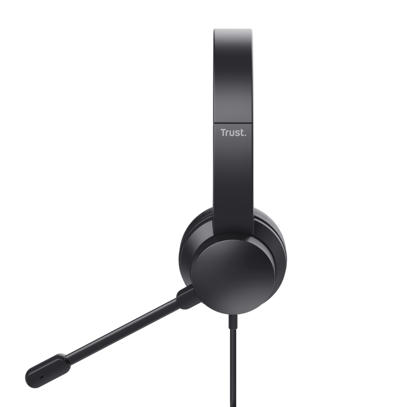 Trust Ayda PC vezetékes fekete headset